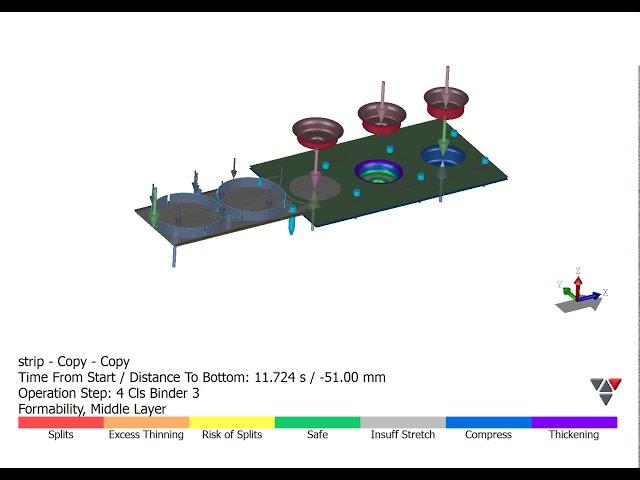 Progressive Die Simulation with Autoform Plus R8