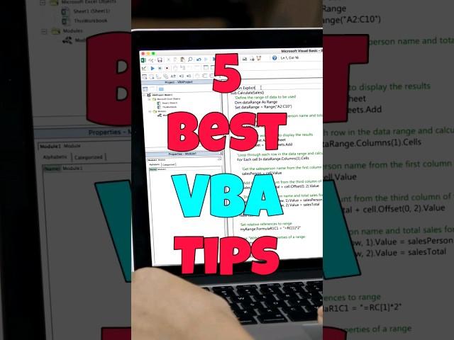 5 Best VBA Practices | VBA to Excel | #shorts #vba #excel #automation