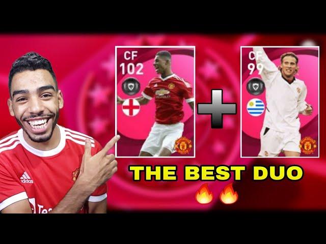 RASHFORD + FORLAN iconics  THE BEST COMBO  eFootball pes mobile