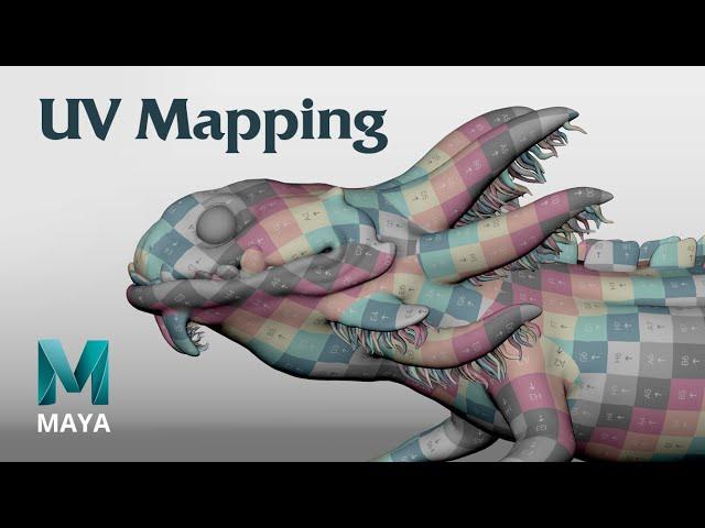 Stylized Creature Creation: UV Mapping in Maya | Full Workflow Tutorial Series