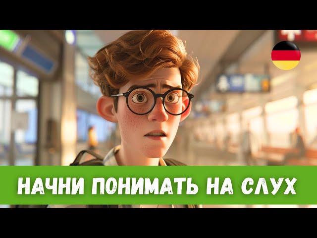 Обучающий Рассказ на Немецком с Переводом | Немецкий на слух | A2-B1