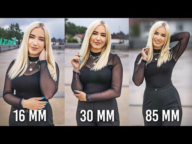 SONY a6000 - My 3 BEST APS-C Prime Lenses for Portrait Photography in 2021!