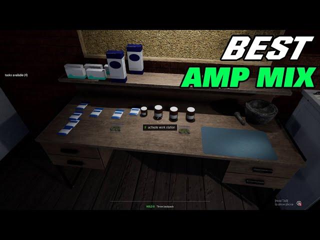 Drug Dealer Simulator - How to make the best amp mix