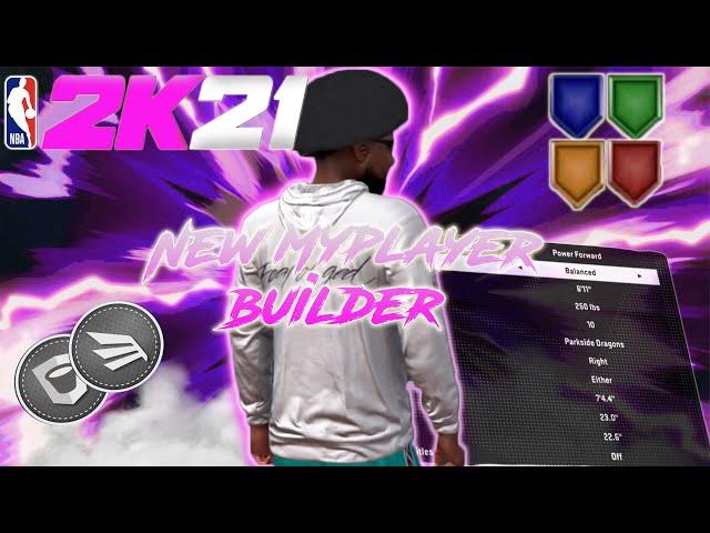 The New NBA 2K21 MyPlayer Builder!!