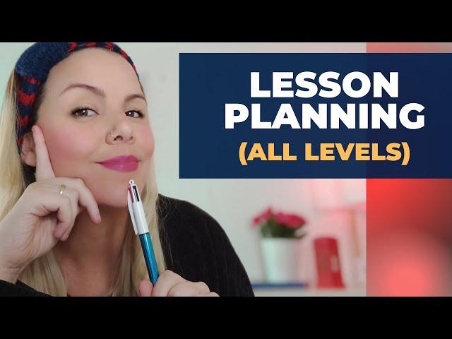 How to Plan Online Lessons for ALL LEVELS (ESL EFL)