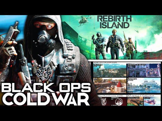 Black Ops Cold War: SEASON 1 REVEALED! (All WARZONE Content, New Weapons, Maps, & More)