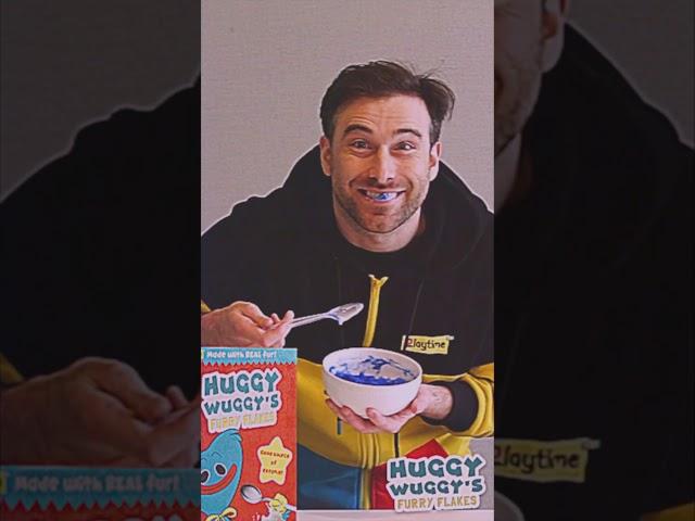 All new Huggy Wuggy Cereal!