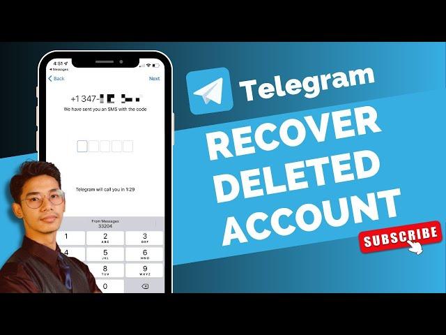 How to Recover Deleted Telegram Account !