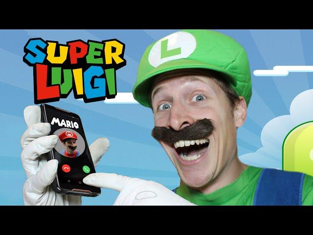 Luigi's Morning Routine - Super Mario Bros In Real Life