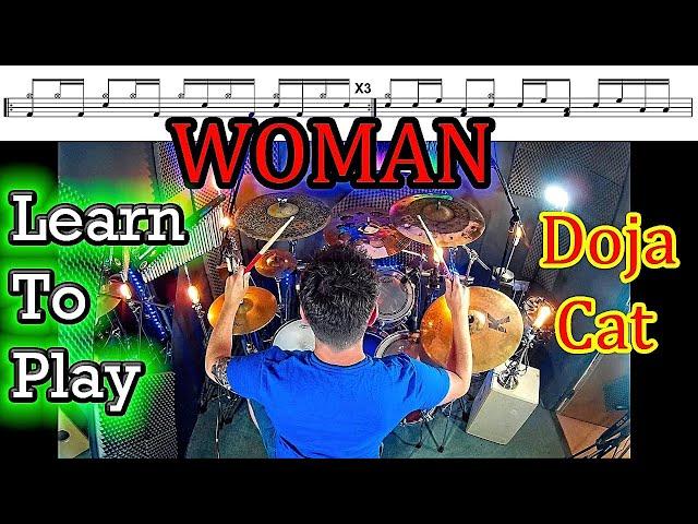 Doja Cat Woman Drum Tutorial Lesson