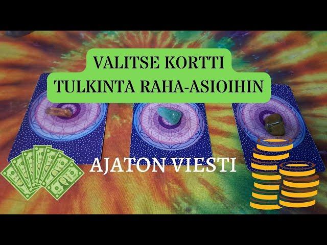 Ajaton viesti raha-asioihin 🪙