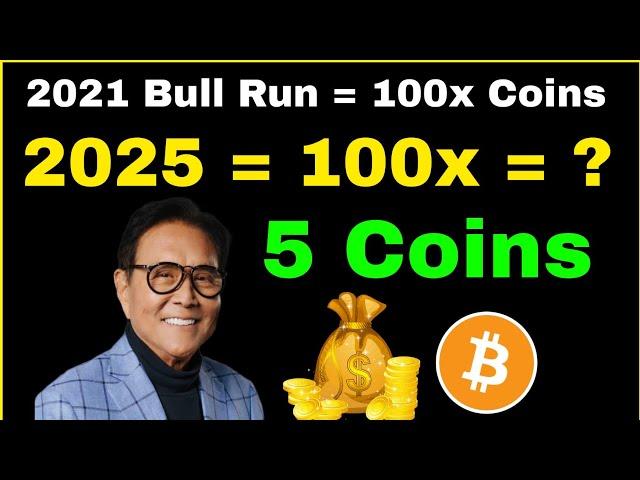 2021 Bull Run मे काफी Alts 100x हुआ || 2024-25 =100× Alts ? Cryptocurrency | 5 Coins | Sagar Ocs ||