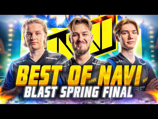 Best of NAVI at BLAST Premier Spring Final 2024 | CS2 Movie