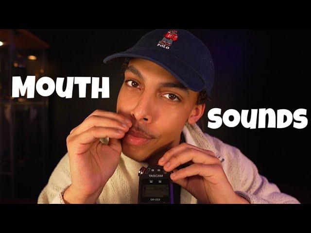 ASMR The Tingliest Tascam MOUTH Sounds (NO TALKING)