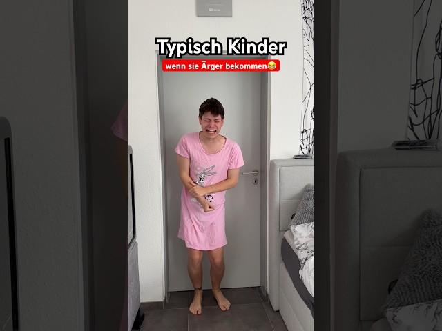 Typisch Kinder - wenn sie Ärger bekommen itsofficialmarco