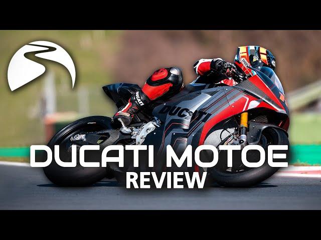  Ducati MotoE Review | Get close to the Italian electric race bike