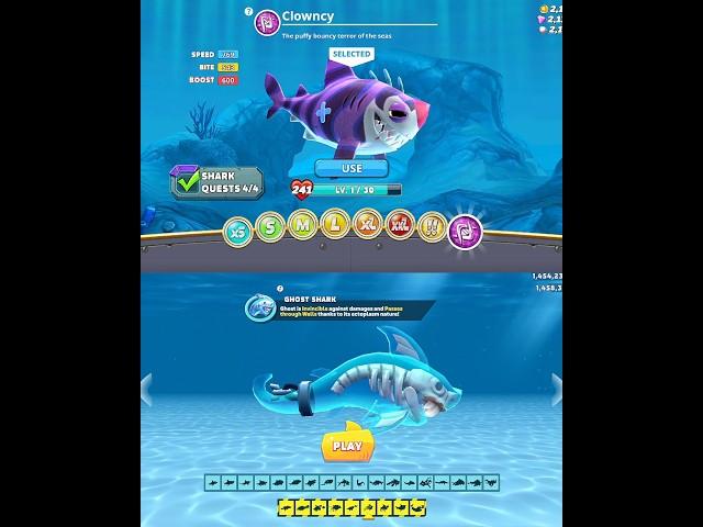 Hungry Shark World V'S Hungry Shark Evolution All New Shark - Shark Gaming