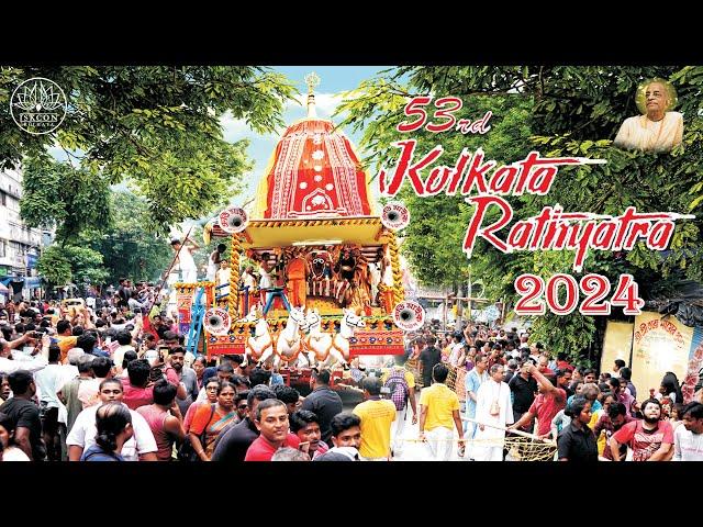 53rd Kolkata Rath Yatra 2024 | Ulta Rath Yatra