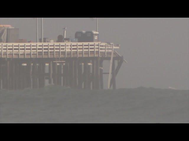 Wharf collapse leaves major debris in Santa Cruz