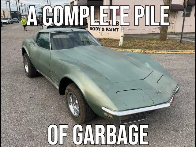 The Nightmare 1972 Corvette I Bought on eBay -- Cobbled Together Junk