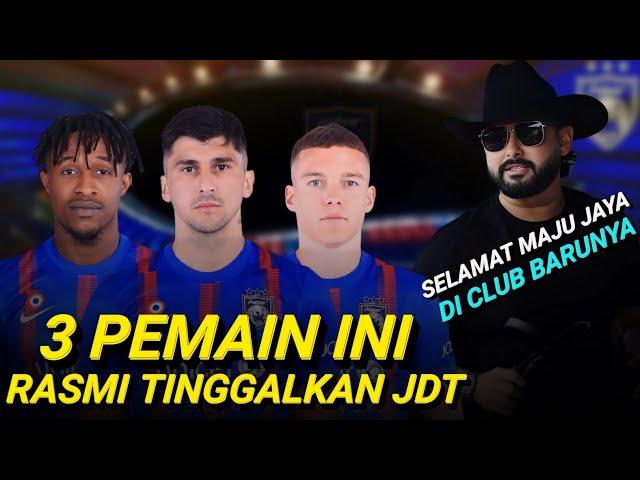 RASMI‼️FERNANDO FORESTIERI, SHANE LAWRY, SUMAREH TINGGAL KAN JDT