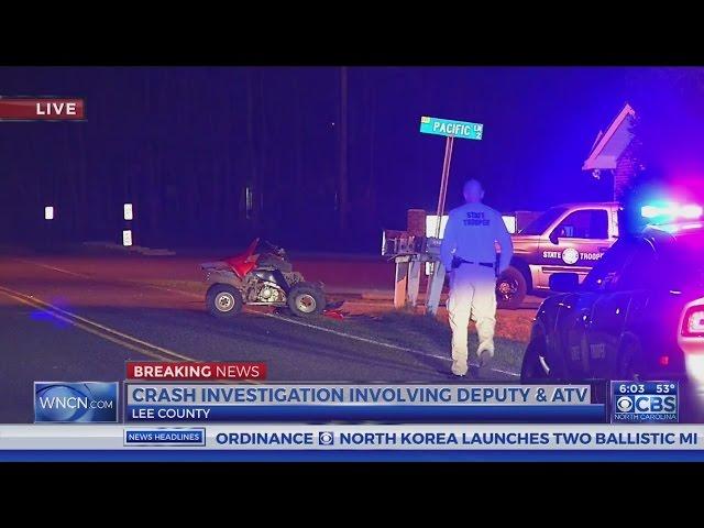 ATV rider killed in crash with Lee County deputy