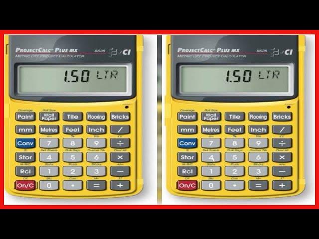 Calculated Industries 8528 Metric Do-It-Yourself Calculator