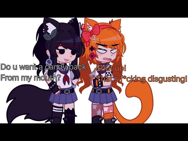 Candy kiss | meme | Ayano x Osana | Yandere Simulator AU | 12+ | TW: Flash