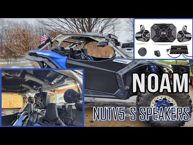 Noam Speakers (NUTV5-S) Install on 2022 Can Am X3