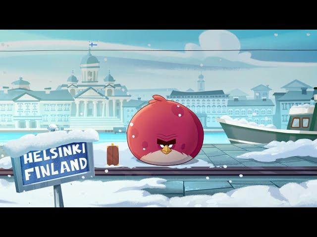 Angry Birds Seasons: On Finn Ice – Terence flies north for the holidays!