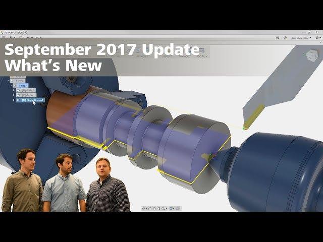 What's New in Fusion 360 September 2017 Update