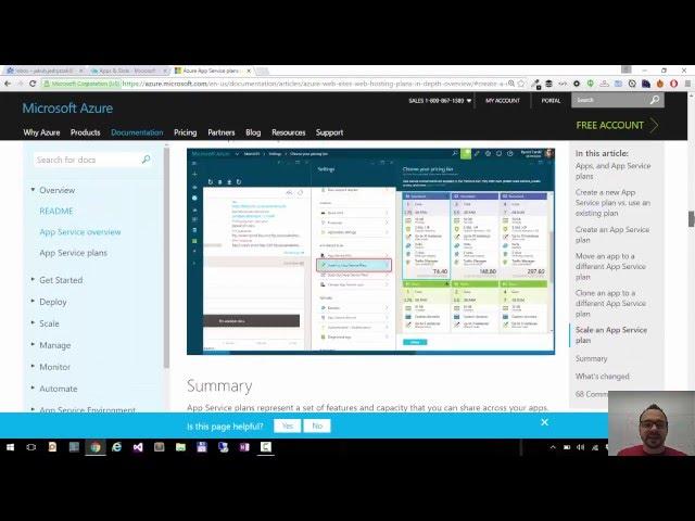 Azure Portal Tips & Tricks - 18. App Service Plans explained