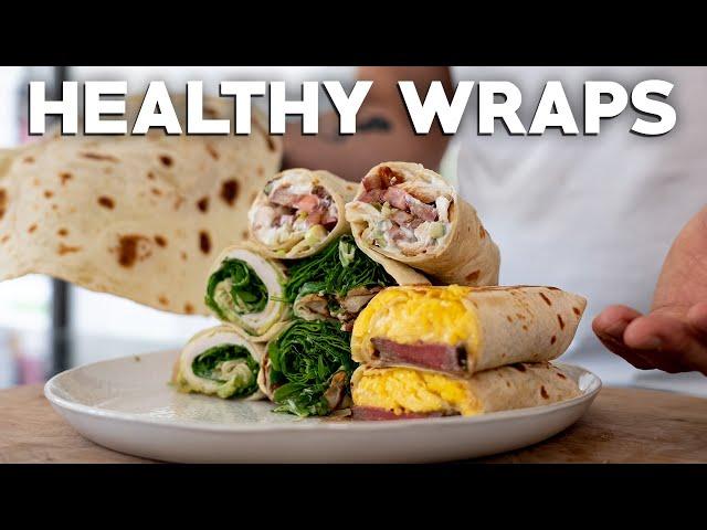 Healthy Wraps at Home (Make Your Own Flatbread)