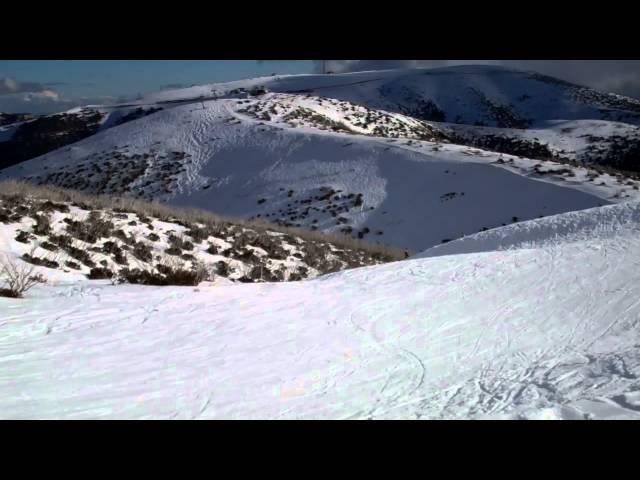 Skiing the Mt Loch Trail - 2011