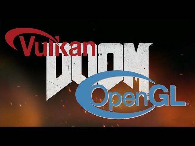 DOOM OpenGL vs Vulkan GTX 960