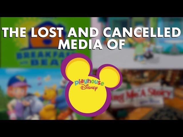 The Lost and Cancelled Media Of Playhouse Disney