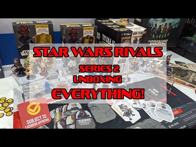 Star Wars Rivals Series 2 Unboxing Everything