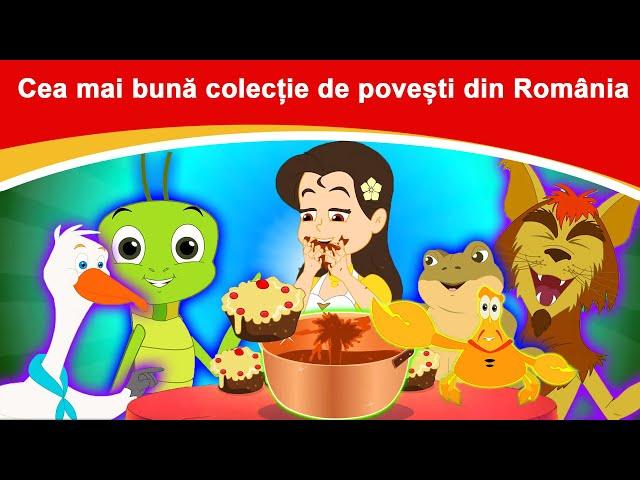 Cea mai bună colecție de povești din România | Povești pentru copii | Desene animate |Basme În Limba