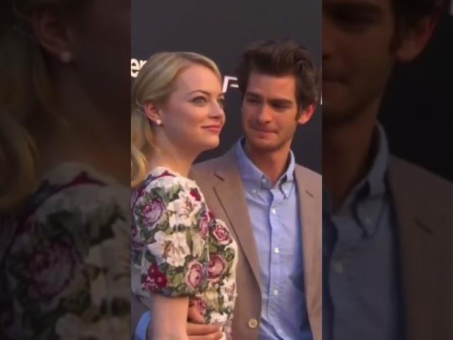 Emma Stone x Andrew Garfield  | Edit ( hearttouching ) | Heat Waves | Whatsapp Status