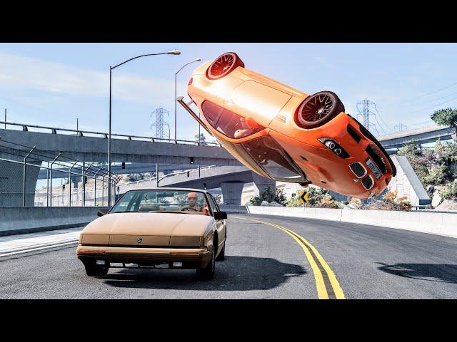 Loss of Control Car Crashes #58 – BeamNG Drive | CrashBoomPunk