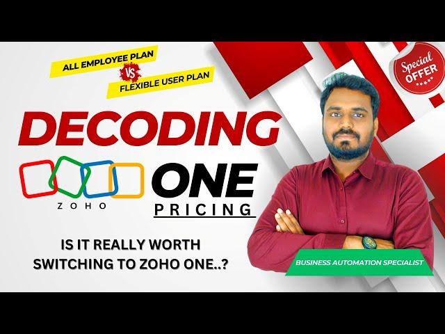 Decoding Zoho One Pricing: All Employee Plan vs. Flexible User Plan | Is It Really Worth to Switch?