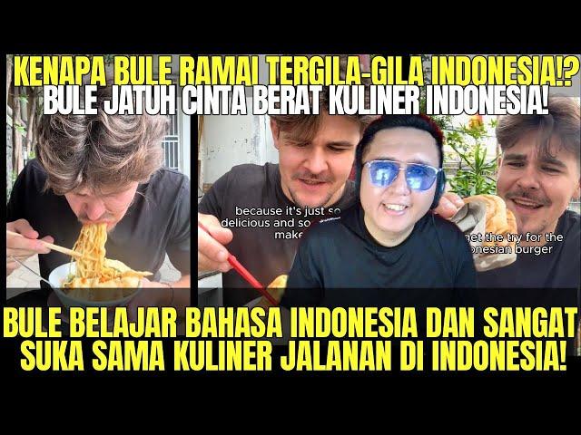 INDONESIA BIKIN BULE KETAGIH!BETAH TINGGAL DI INDONESIA BULE JATUH CINTA! REACTION