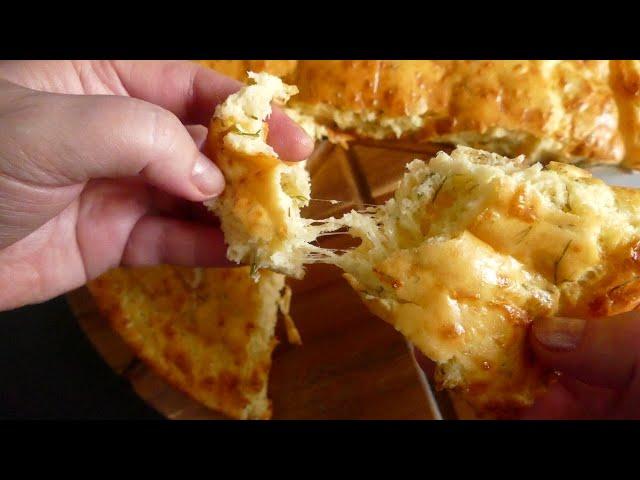 The fastest cheese pastry on the curd dough "Lazy Khachapuri"!