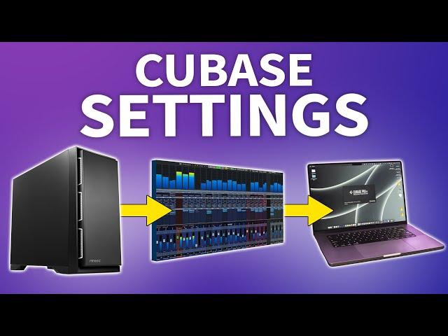 Moving CUBASE User Settings to a New Computer? Here's how I did it