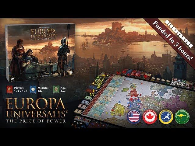 Kickstarter Video - Europa Universalis: The Price of Power