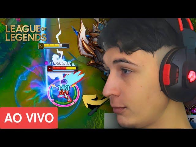 HOJE EU SAIO DO BRONZE - LEAGUE OF LEGENDS  / MONO JG BR 