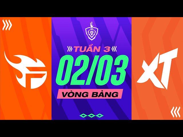 TEAM FLASH vs EXTREME GAMING: CHÊNH LỆCH THỰC LỰC I ĐTDV MÙA XUÂN 2023 I VÒNG BẢNG NGÀY 02/03