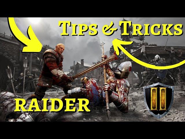 Chivalry 2: Vanguard Raider Tips & Tricks