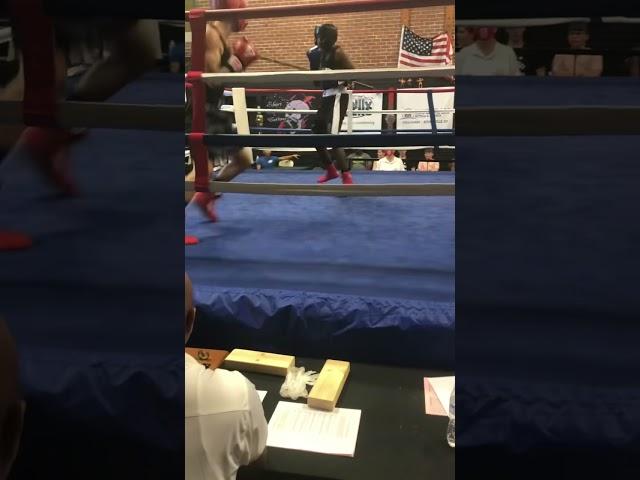 My first amateur boxing match