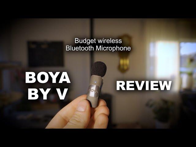 BEST BUDGET Wireless Microphone?! Boya By V20 Review